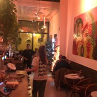 Ambient atmosphere  at HUMM Restaurant in Antwerpen