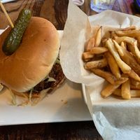 Vegan Korean beef sandwich at Busboys and Poets - Langston Lofts in Washington