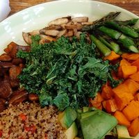 Quinoa bowl at Busboys and Poets - Langston Lofts in Washington