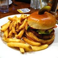 Vegan burger at Busboys and Poets - Langston Lofts in Washington