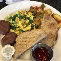 Vegan scramble at Busboys and Poets - Langston Lofts in Washington