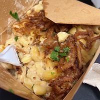 Creamy Cashew Mac ‘N’ Cheese  at Manna Kitchen in Lisle