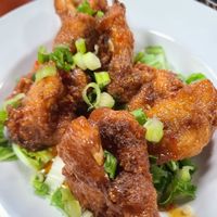 Cauliflower sweet chili at Manna Kitchen in Lisle