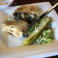 The Boss Burrito  at Manna Kitchen in Lisle