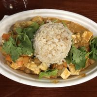 Chana Masala Tofu Bowl at Manna Kitchen in Lisle