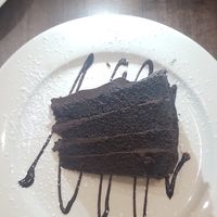 Vegan chocolate cake at Busboys and Poets - Mount Vernon Triangle in Washington