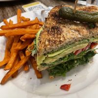 Avocado Panini at Busboys and Poets - Mount Vernon Triangle in Washington