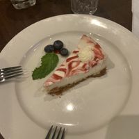 Vegan cheesecake  at Busboys and Poets - Mount Vernon Triangle in Washington