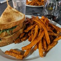 Tempeh sandwich at Busboys and Poets - Mount Vernon Triangle in Washington