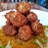 coconut tofu appetizer at Busboys and Poets - Mount Vernon Triangle in Washington
