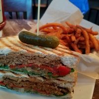 tempeh panini  at Busboys and Poets - Mount Vernon Triangle in Washington