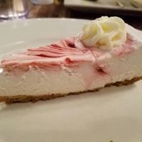 raspberry vegan cheesecake at Busboys and Poets - Mount Vernon Triangle in Washington