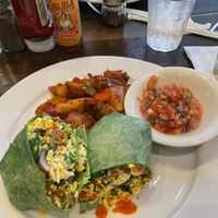 fake egg 🤤   at Busboys and Poets - Mount Vernon Triangle in Washington