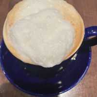 Almond milk cappuccino   at Busboys and Poets - Mount Vernon Triangle in Washington