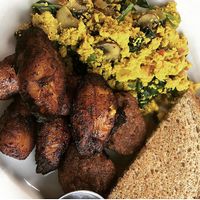 Plantains are bae at Busboys and Poets - Mount Vernon Triangle in Washington