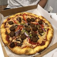 The Vegan Pizza at Busboys and Poets - Mount Vernon Triangle in Washington