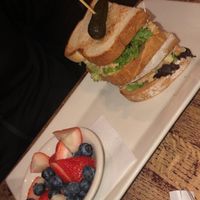 Vegan tuna fish sandwich  at Busboys and Poets - Mount Vernon Triangle in Washington