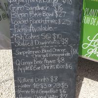Blackboard Menu at Plant Lyfe in Saint Peter