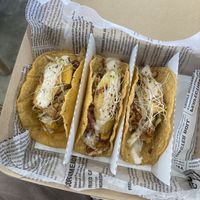 “Chicken mushroom” tacos   at Plant Lyfe in Saint Peter