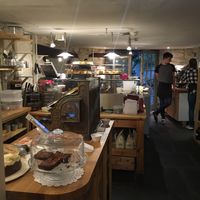 They have a vegan cake option at Dwelling House in Fowey