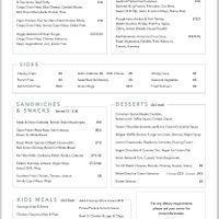Menu 2 - summer 2020 at The Tavern on the Bay in Red Wharf Bay