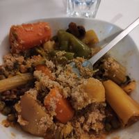 Couscous with vegetables at A La Bilal in Aljezur