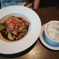 Shaolin with tofu and rice at Dong A in Berlin