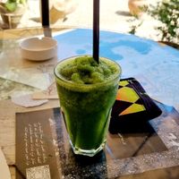 Lemon mint juice at Kawon once upon a time in Madaba