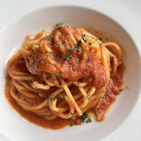 I got a very basic pasta since it was a vegan option.   at Quiora in Honolulu