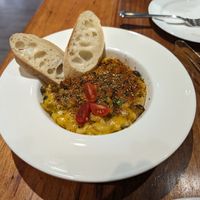 Mac and cheese at Uncle Q in Taipei