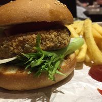 American Barbecue Sauce Burger  at Uncle Q in Taipei