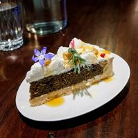 Earl Grey pie at Uncle Q in Taipei