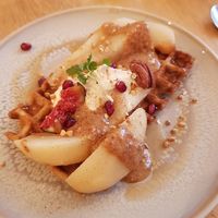 Waffal ( brunch) at the friendly kitchen in Paris