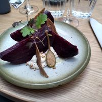 Betteraves fumées at the friendly kitchen in Paris