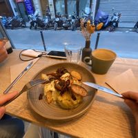 Potato’s made in different varieties  at the friendly kitchen in Paris