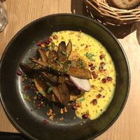 Polenta  at the friendly kitchen in Paris