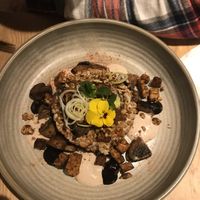 Risotto  at the friendly kitchen in Paris