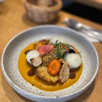 Tofu en croûte   at the friendly kitchen in Paris