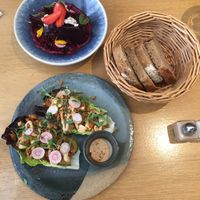 Starters  at the friendly kitchen in Paris