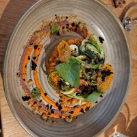 Risotto at the friendly kitchen in Paris