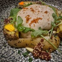 Potatoes and celeriac  at the friendly kitchen in Paris