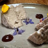 Cashew Camembert  at the friendly kitchen in Paris