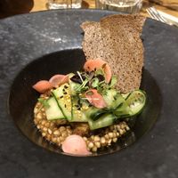 Congee  at the friendly kitchen in Paris
