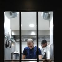  at the friendly kitchen in Paris