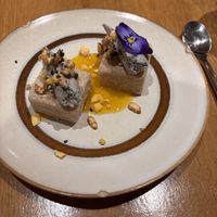 Dessert: moochi  at the friendly kitchen in Paris