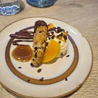 Chocolate and almond cookie at the friendly kitchen in Paris