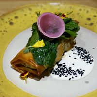 Feuilleté façon "Spanakopita" at the friendly kitchen in Paris