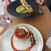 Starters  at the friendly kitchen in Paris