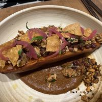 Roasted sweet potato   at the friendly kitchen in Paris
