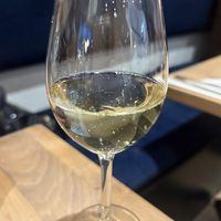Zero alcohol white wine   at the friendly kitchen in Paris